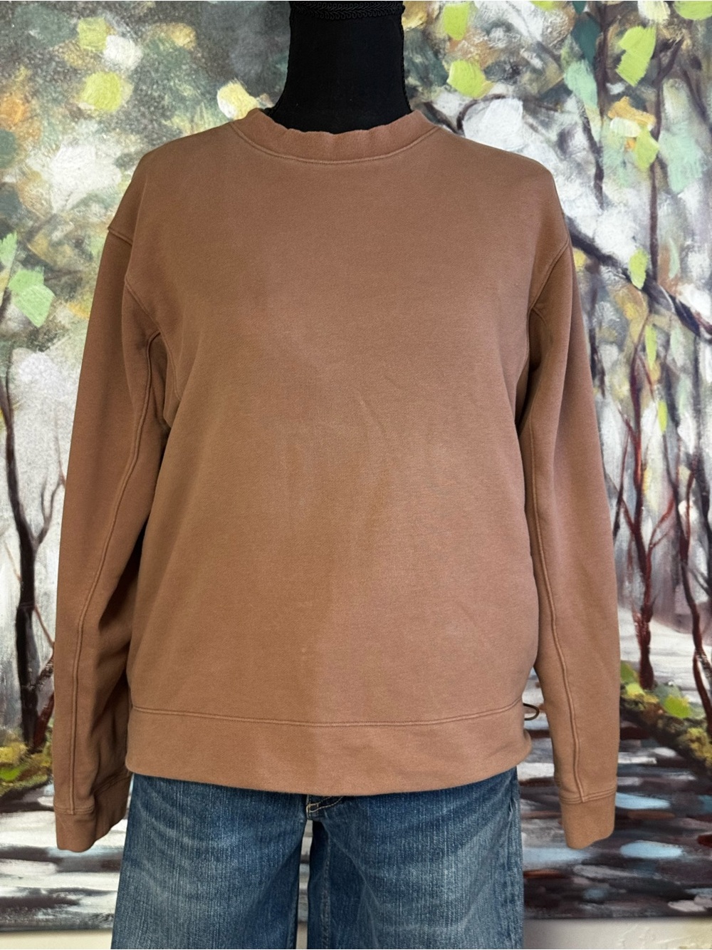 lululemon athletica Women's Crewneck Sweater - Brown